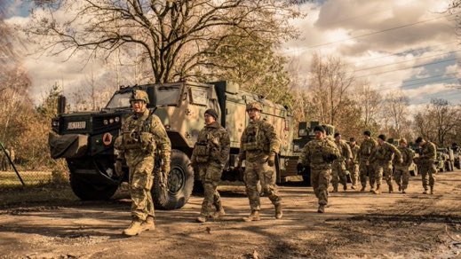 Польша и США начали военные учения у границы Украины