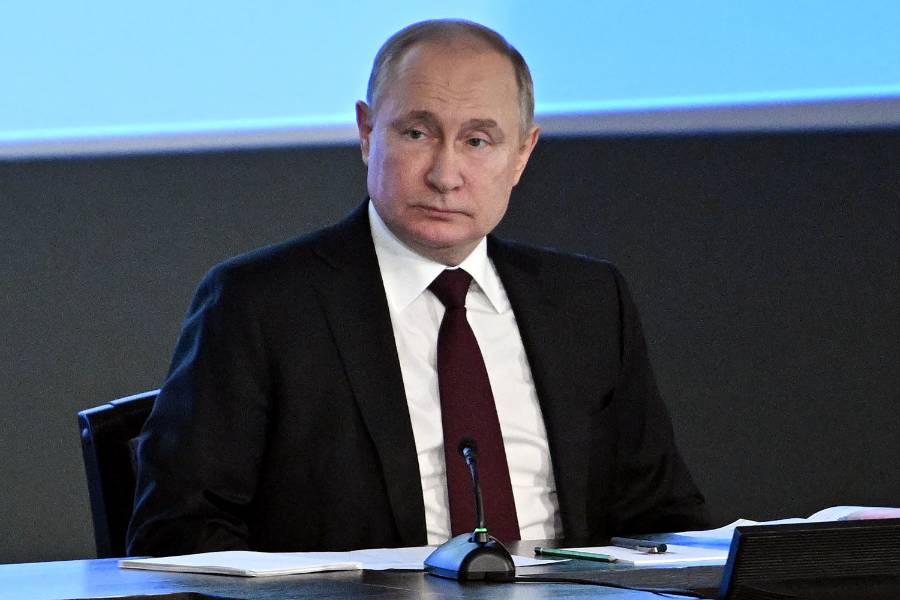 Президент РФ Владимир Путин. Фото © ТАСС / Алексей Никольский