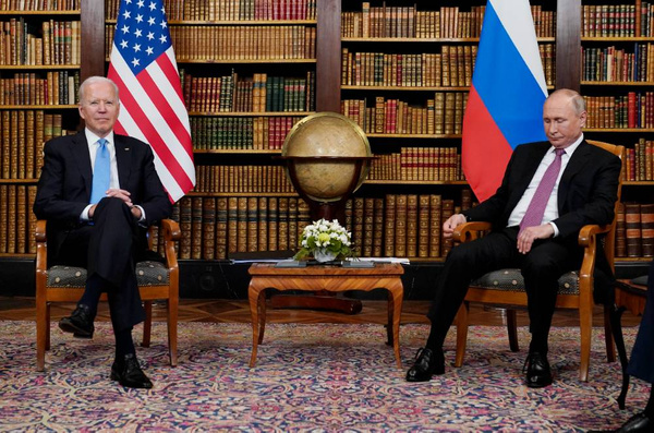 Президент России Владимир Путин и президент США Джо Байден. Фото © ТАСС / АР / Patrick Semansky