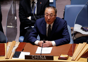 Постпред КНР при ООН Цзюнь назвал окончательный способ решения кризиса на Украине
