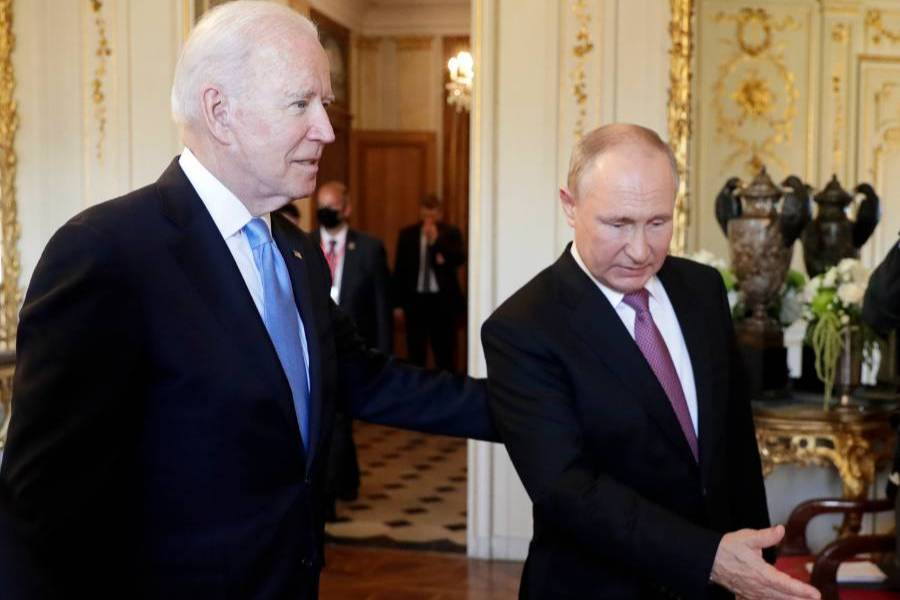 <p>Президент США Джо Байден и президент России Владимир Путин. Фото © ТАСС / Михаил Метцель</p>