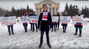 "Своих не бросаем": По всей стране прошли акции в поддержку жителей ДНР и ЛНР
