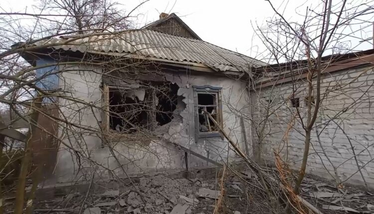 Разрушения в Горловке. Обложка © Сайт главы ДНР Дениса Пушилина