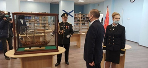В Петербурге открылась выставка "Морское наследие" в честь 350-летия Петра Первого