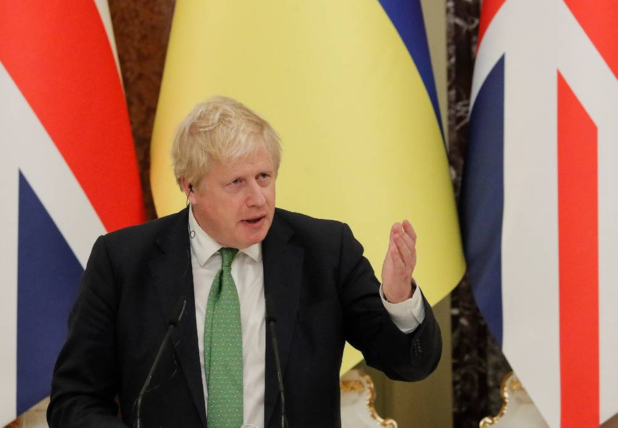 Премьер-министр Великобритании Борис Джонсон © ТАСС / EPA / SERGEY DOLZHENKO