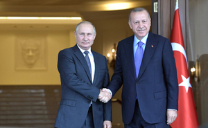 Путин и Эрдоган обсуждают в Тегеране сирийское урегулирование и карабахскую проблему