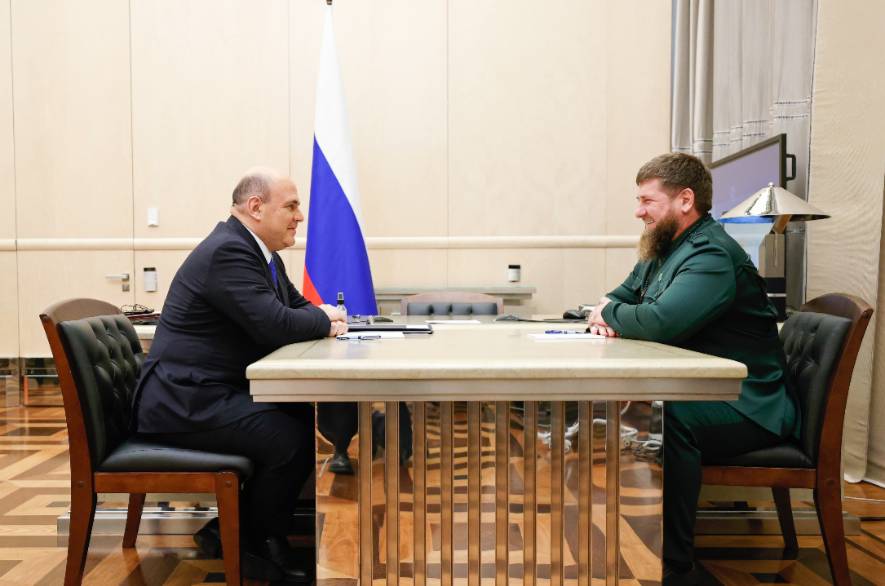 Мишустин провёл встречу с Кадыровым