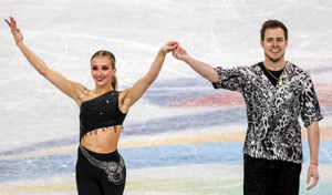 Синицина и Кацалапов стали вторыми в ритм-танце на командном турнире Олимпиады в Пекине