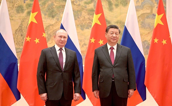 Президент России Владимир Путин и председатель КНР Си Цзиньпин. Фото © Kremlin.ru