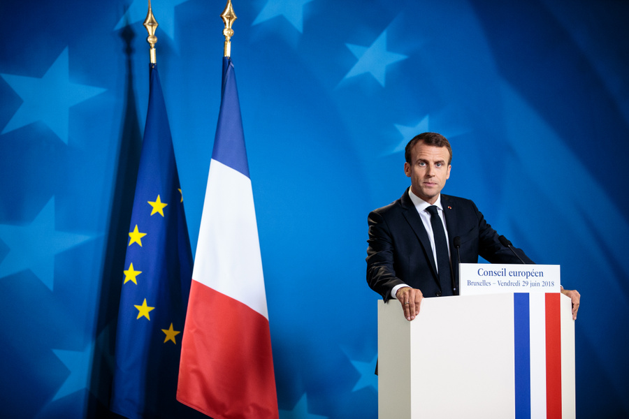 Президент Франции Эмманюэль Макрон. Фото © Getty Images / Jack Taylor