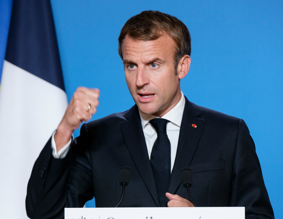 Президент Франции Эмманюэль Макрон. Фото © Getty Images / Thierry Monasse