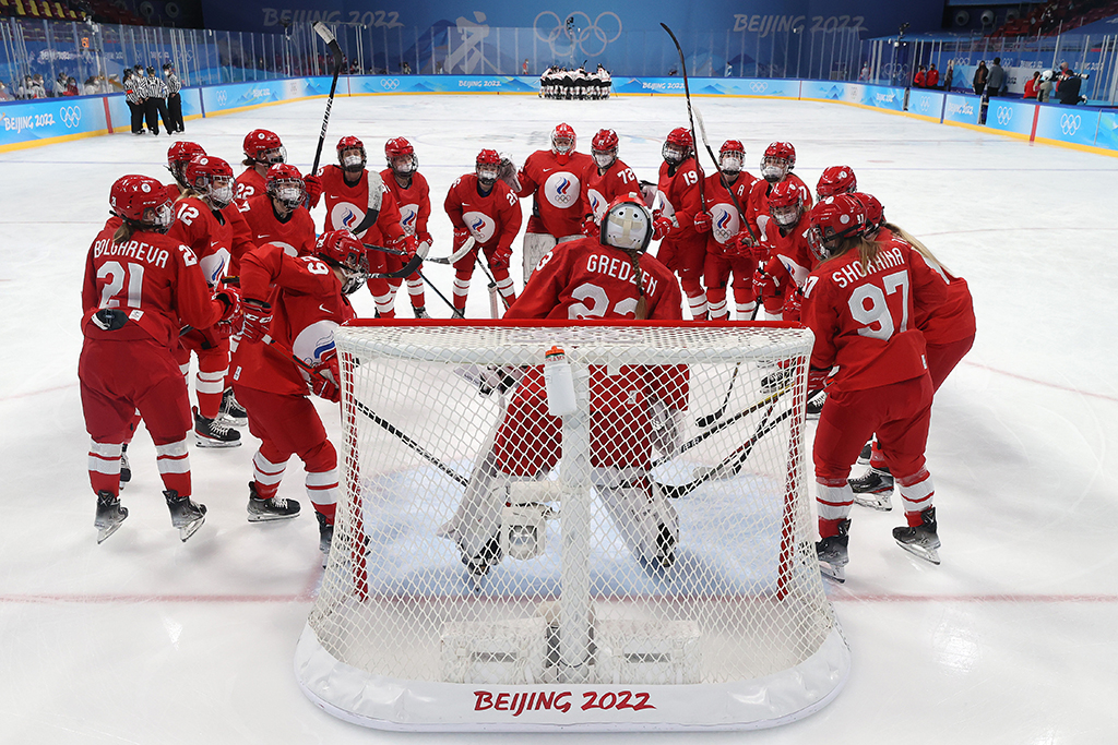 Российская хоккейная сборная. Фото © Getty Images / Bruce Bennett