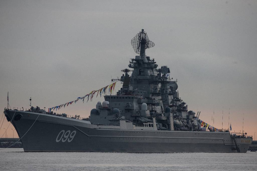 Корабль "Пётр Великий". Фото © ТАСС / Zuma / Igor Russak
