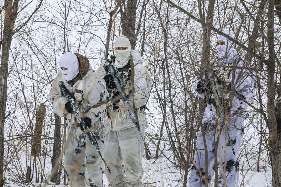 <p>Российские военные на учениях © Минобороны РФ</p>