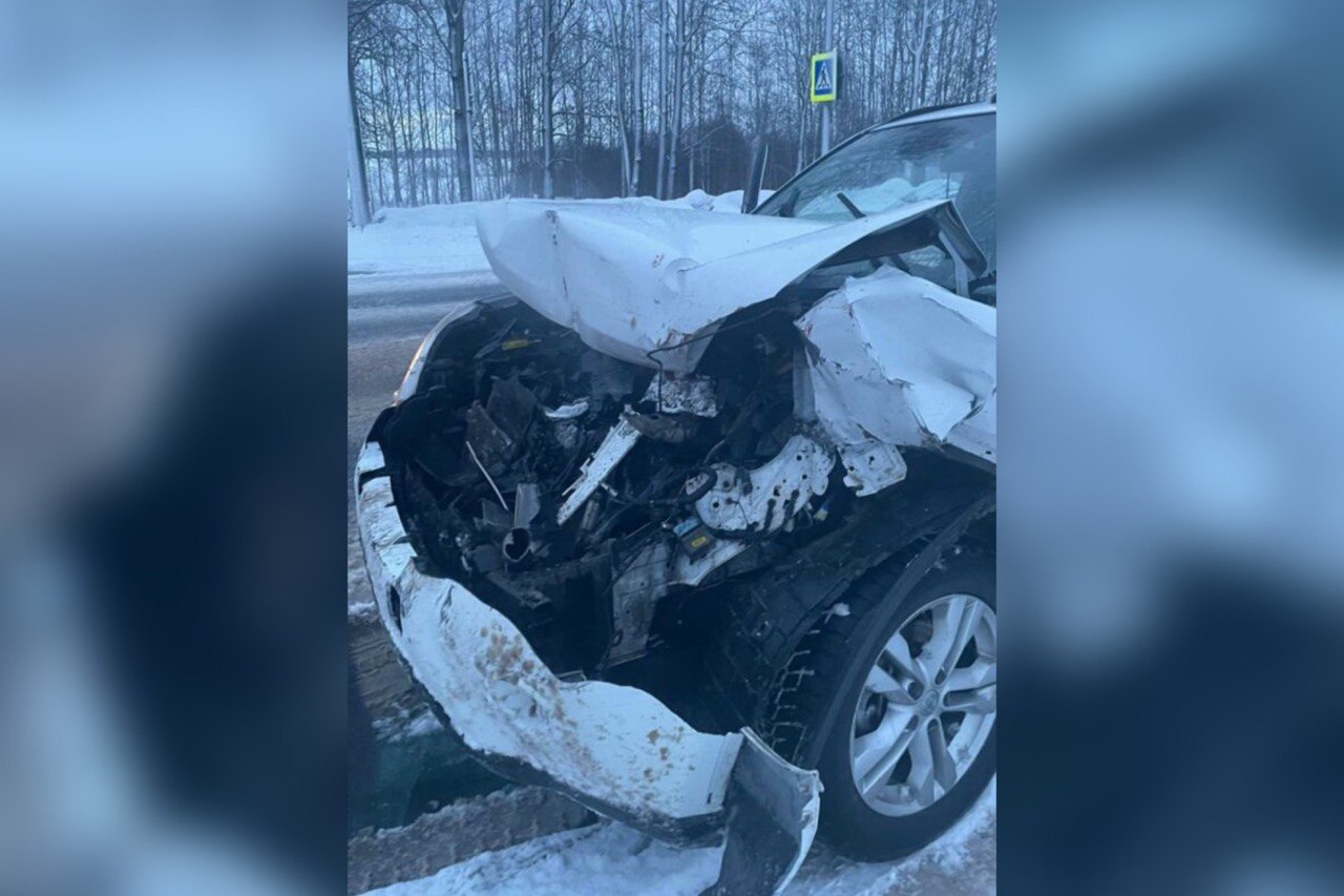 Машина сына Михаила Пореченкова после ДТП. Фото © Instagram / vladimir_lyubimtsev_