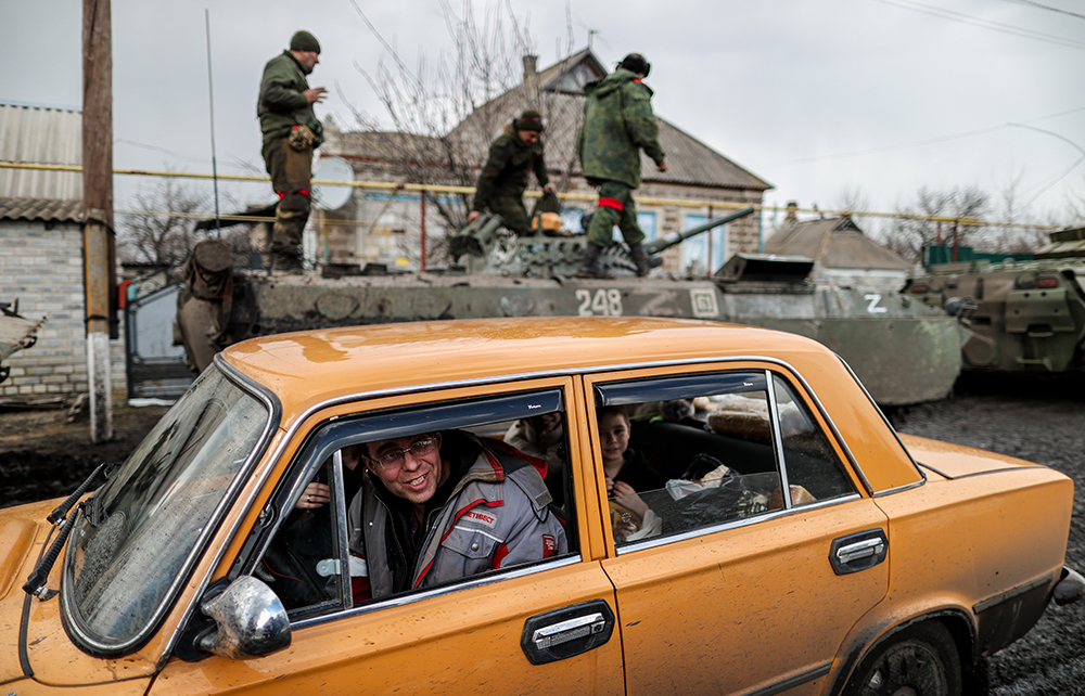 Село Свободное, перешедшее под контроль ДНР. Фото © ТАСС / Сергей Бобылев