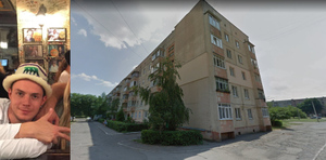 Никита Жуйко и его жильё. Фото © Google Maps, Vk.com
