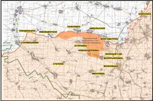 Продвинулись на 12 км: Опубликована карта с новыми освобождёнными в ходе "Операции Z" территориями