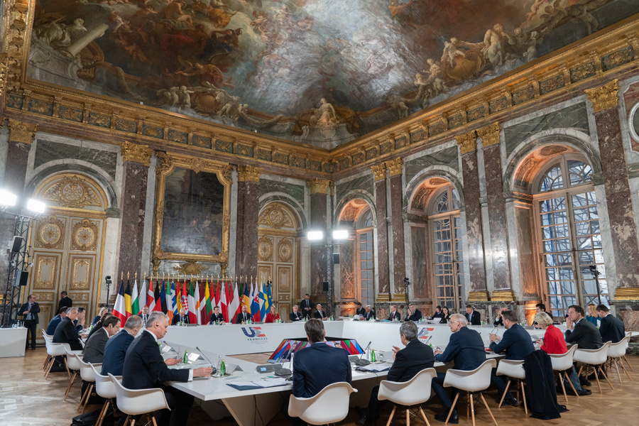 Версальский саммит. Фото © Facebook / Présidence française du Conseil de l’Union européenne