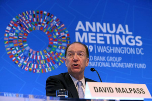 Глава Всемирного банка признал, что санкции против РФ сильно влияют на весь мир