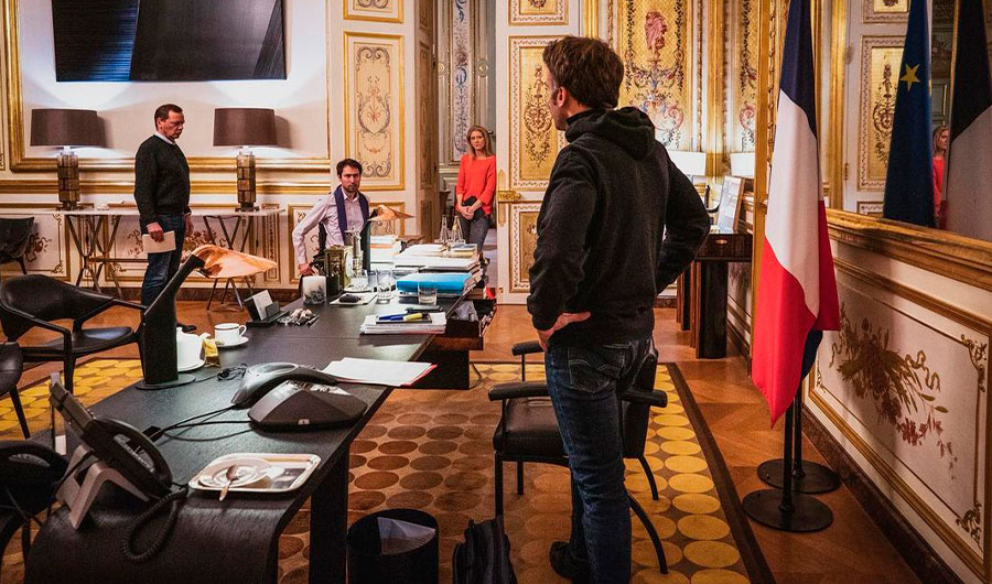 Президент Франции Эмманюэль Макрон. Фото ©️ Instagram / Soazig de la Moissonnière / Présidence de la République