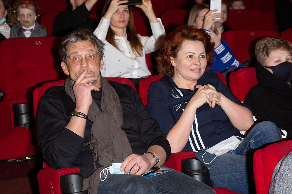 Александр Домогаров и Ирина Гуненкова. Фото © ТАСС / Вадим Тараканов