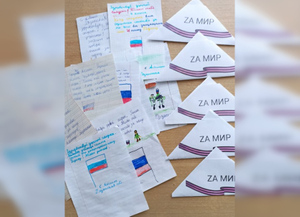 Восьмилетняя девочка из Брянской области написала письмо русскому военному
