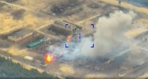 Минобороны РФ опубликовало видео уничтожения ракетно-артиллерийских складов ВСУ
