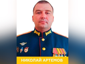 Подполковник Николай Артёмов, командир мотострелкового батальона. Фото © Минобороны РФ
