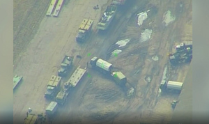 Минобороны показало кадры уничтожения склада боеприпасов в Черниговской области
