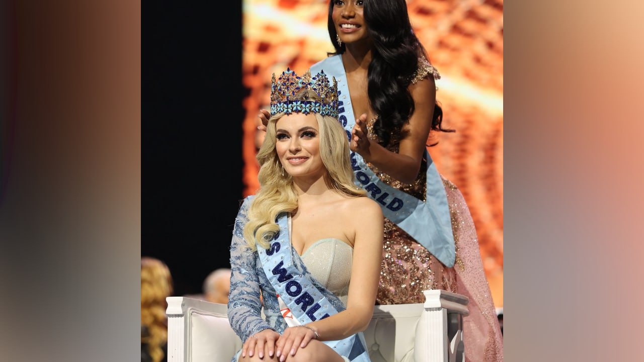 Победительница конкурса красоты "Мисс мира – 2021" Каролина Белявска. Фото © Instagram / missworld