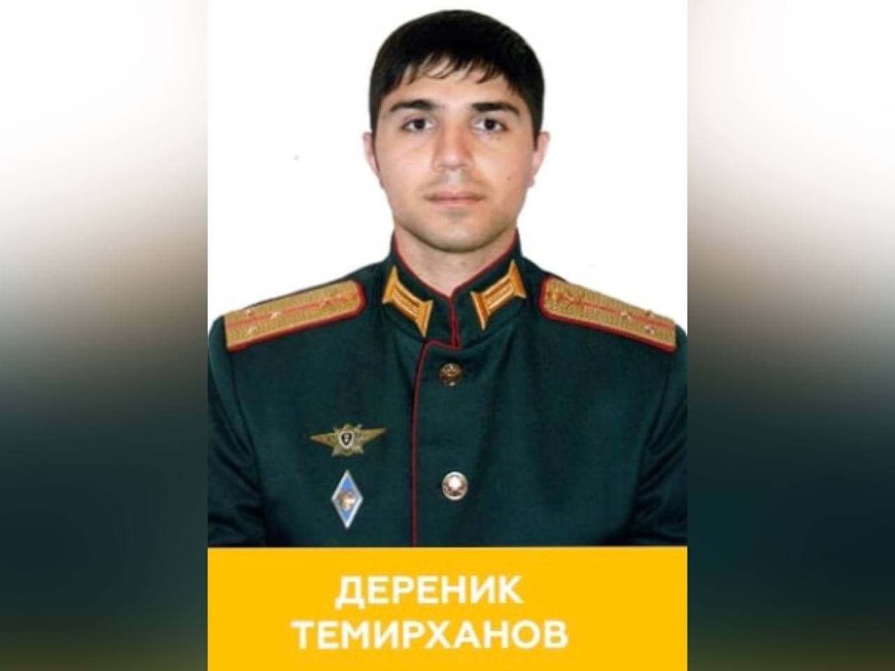 Командир мотострелкового батальона Дереник Темирханов. Фото © Минобороны РФ