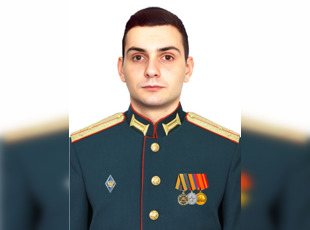 Старший лейтенант Сергей Овчаренко. Фото © Минобороны РФ