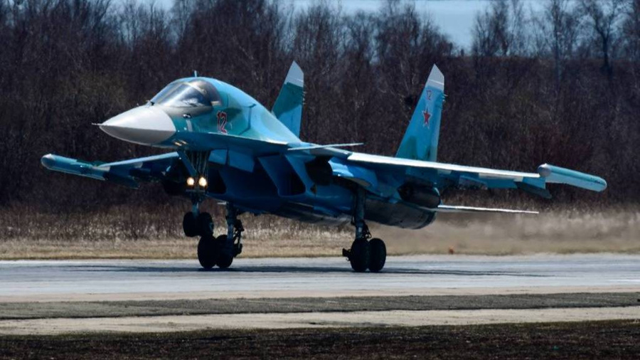 <p>Самолёты Су-34. Фото © ТАСС / Юрий Смитюк</p>