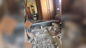 Груда кирпичей: Появилось фото из разрушенного украинским снарядом дома в Белгородской области