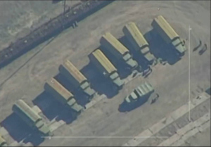 Минобороны показало видео ударов по стоянке военной техники ВСУ с бомбардировщика Су-34