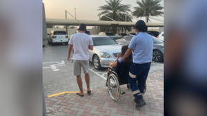 Адель Вейгель в инвалидной коляске после аварии. Фото © Instagram (запрещён на территории Российской Федерации) / adelveigel