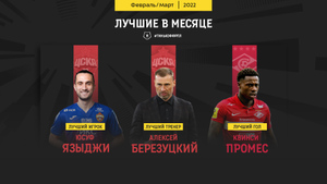 Футболист ЦСКА Языджи признан лучшим игроком РПЛ в феврале–марте