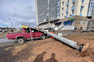 Сильный ветер повалил в Москве 35 деревьев и повредил машины
