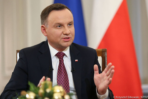 Дуда пообещал стереть границы между Польшей и Украиной