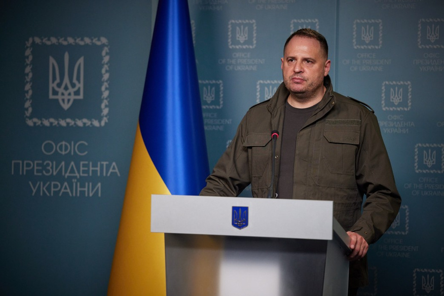 Глава офиса украинского лидера Андрей Ермак. Обложка © Офис президента Украины