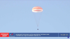 "Союз МС-19" с двумя космонавтами РФ и астронавтом США совершил посадку в Казахстане
