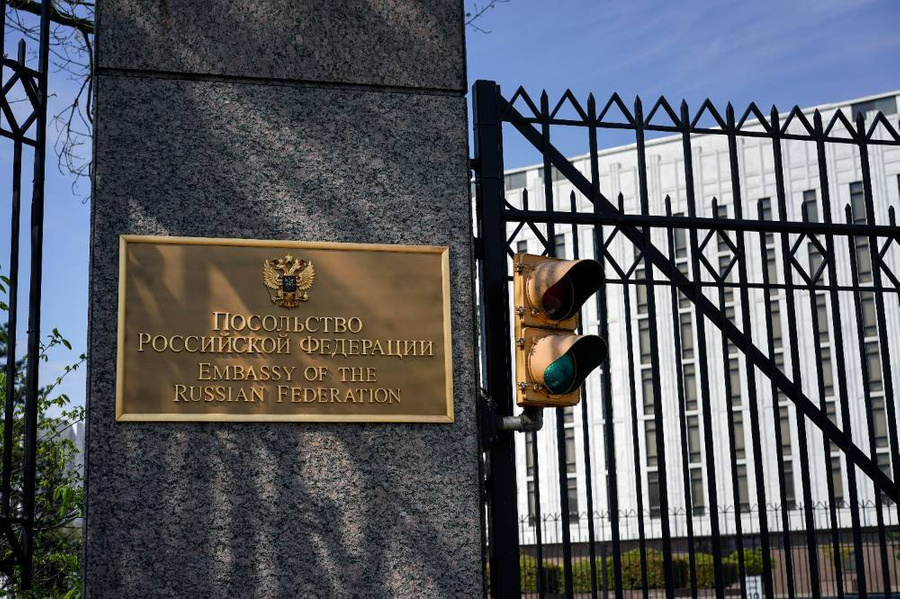 Посольство РФ в Вашингтоне. Фото © ТАСС / AP / Carolyn Kaster