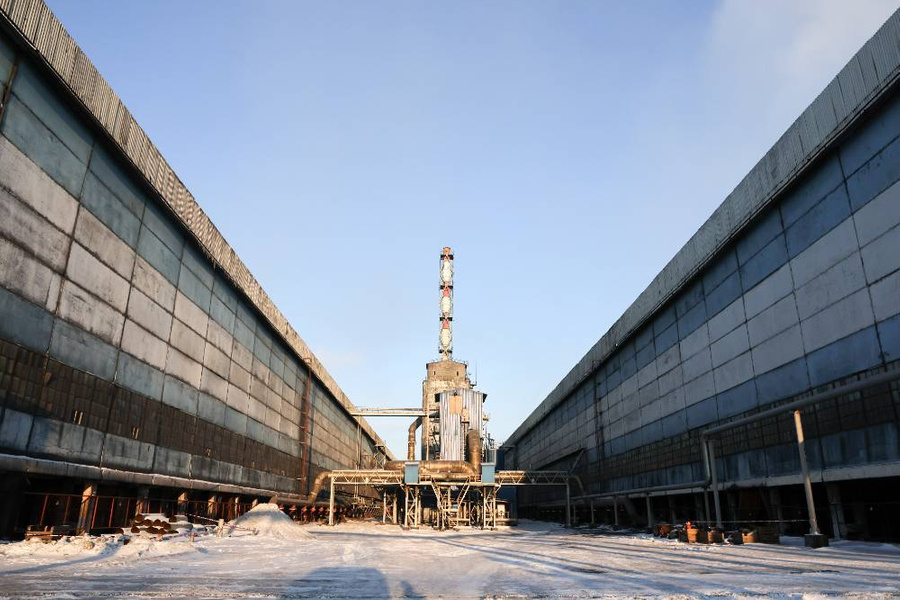 Территория Братского алюминиевого завода. Фото © ТАСС / Александр Рюмин 