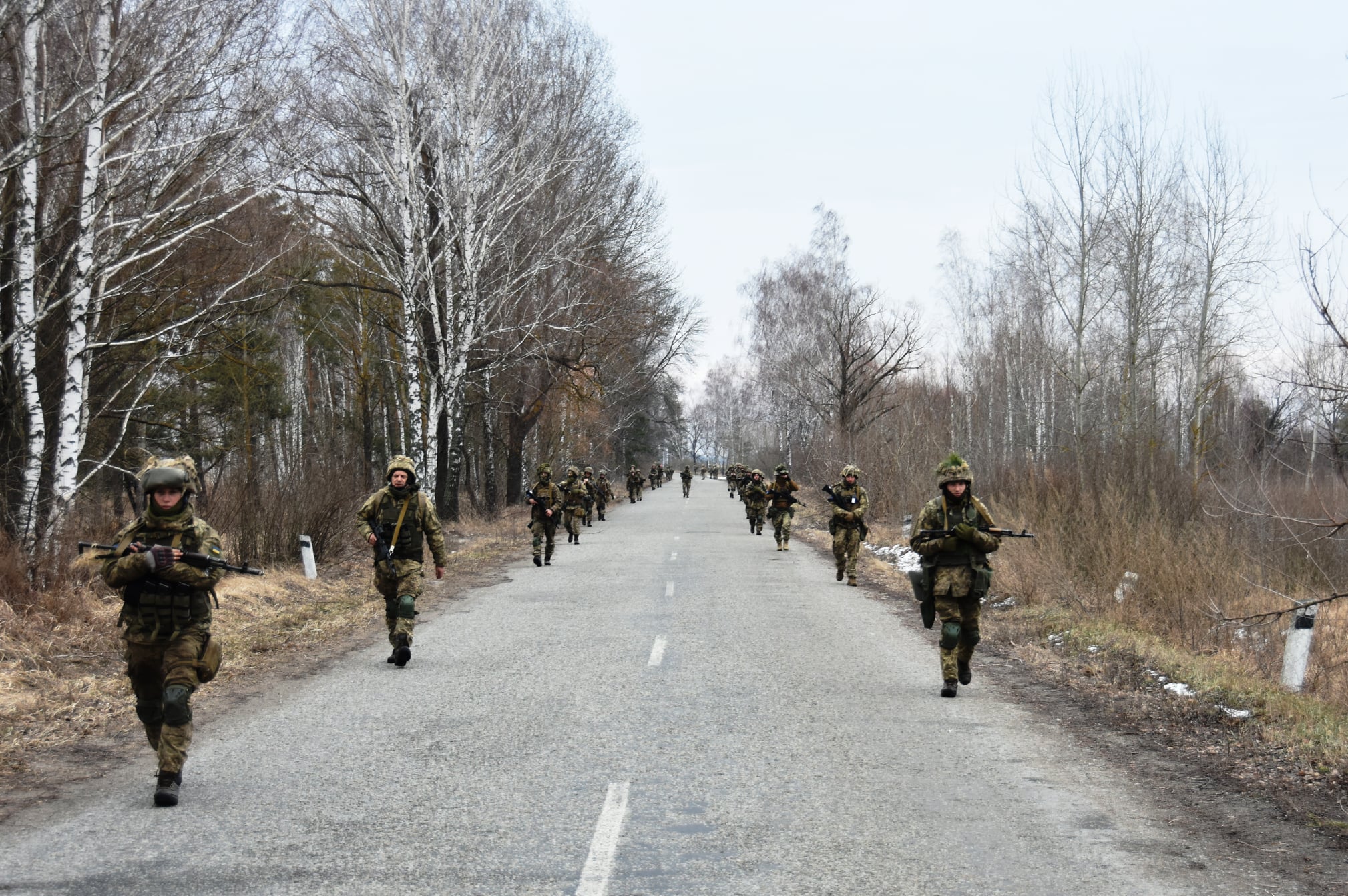 Российские войска в Киевской области