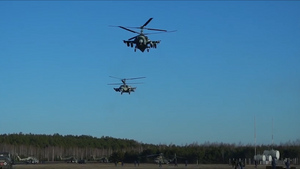 Смертоносный дуэт: Минобороны РФ показало уничтожение украинской бронетехники с вертолётов Ка-52
