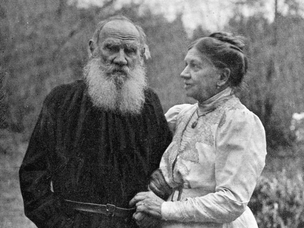 Лев Толстой и Софья Толстая. Фото © Public Domain