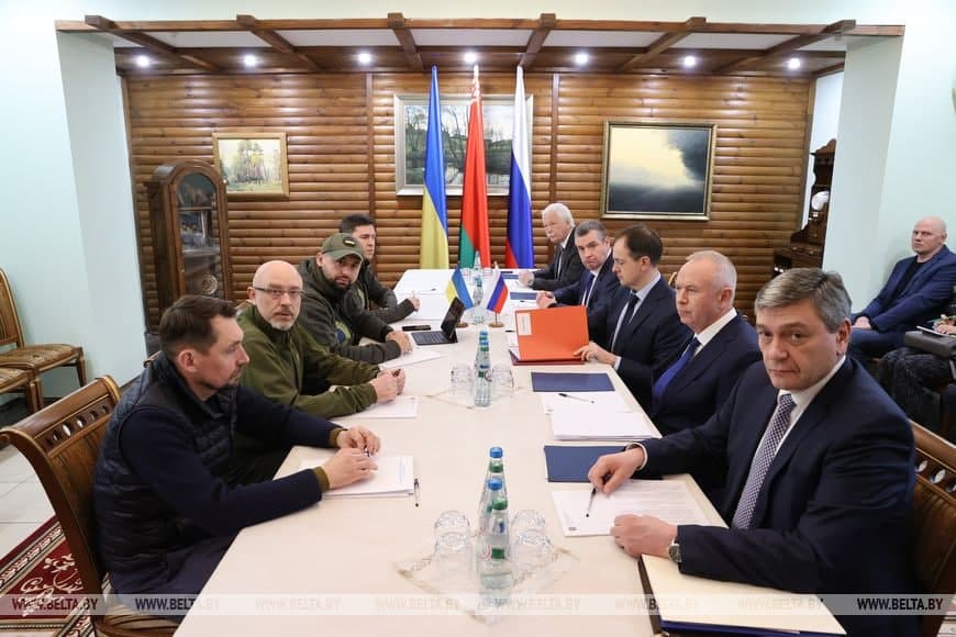 Третий этап российско-украинских переговоров. Фото © t.me / "БелТА"