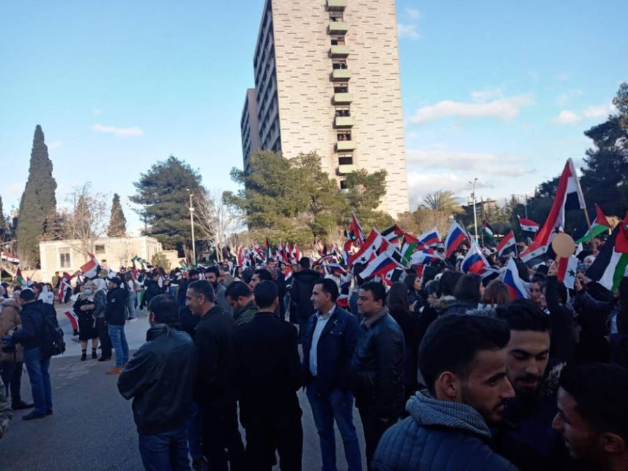Митинги в Сирии. Фото © Предоставлено Лайфу