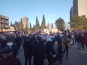В Сирии прошли митинги в поддержку российской "Операции Z" на Украине